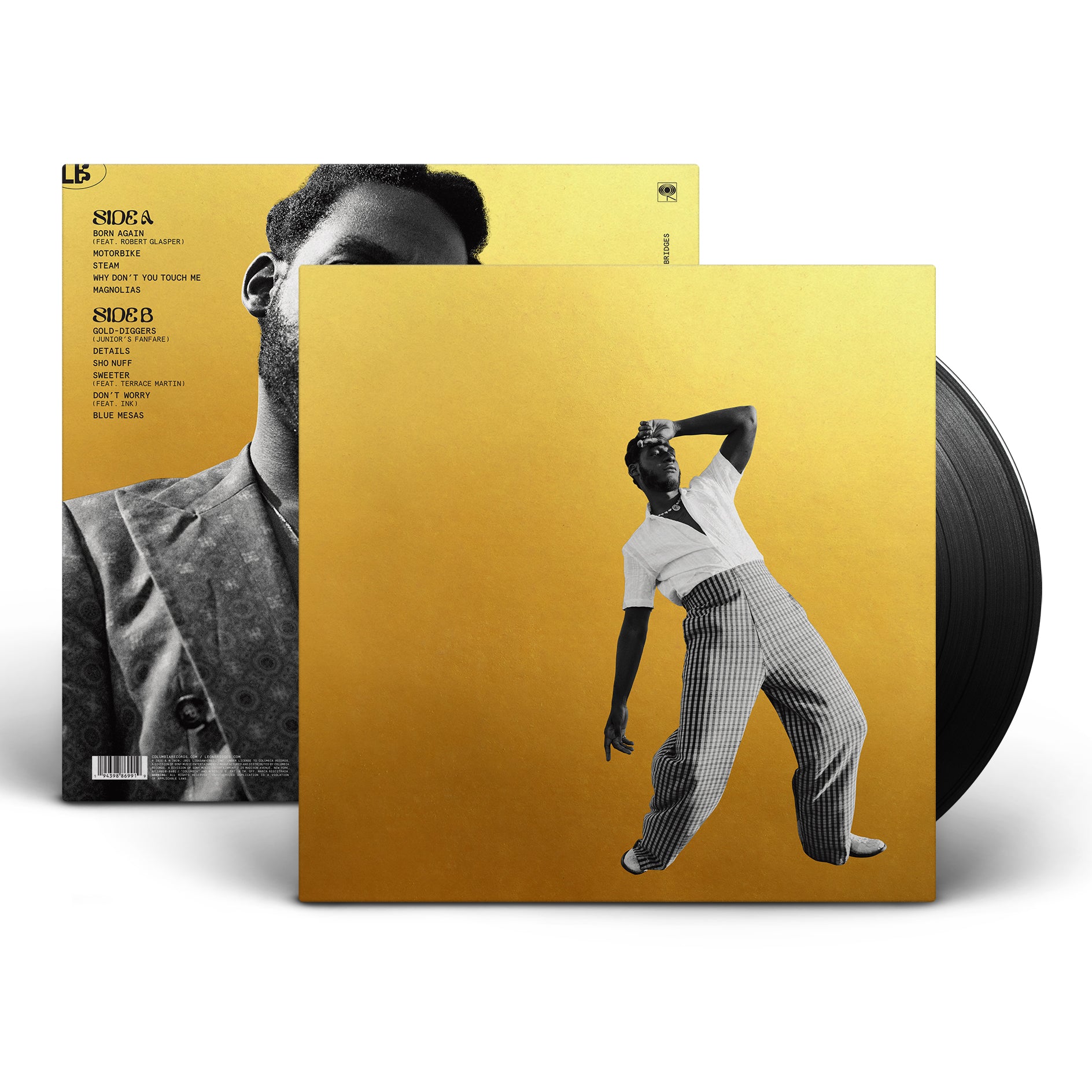 Ekstrem fattigdom værtinde crush Leon Bridges Gold-Diggers Sound 12" Vinyl (Black) - Leon Bridges Official  Store